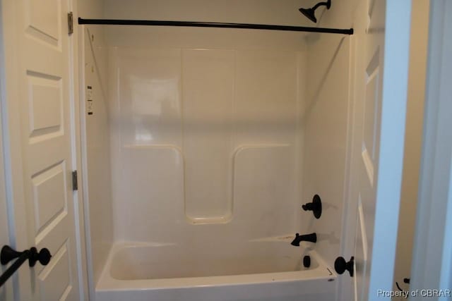 bathroom featuring tub / shower combination