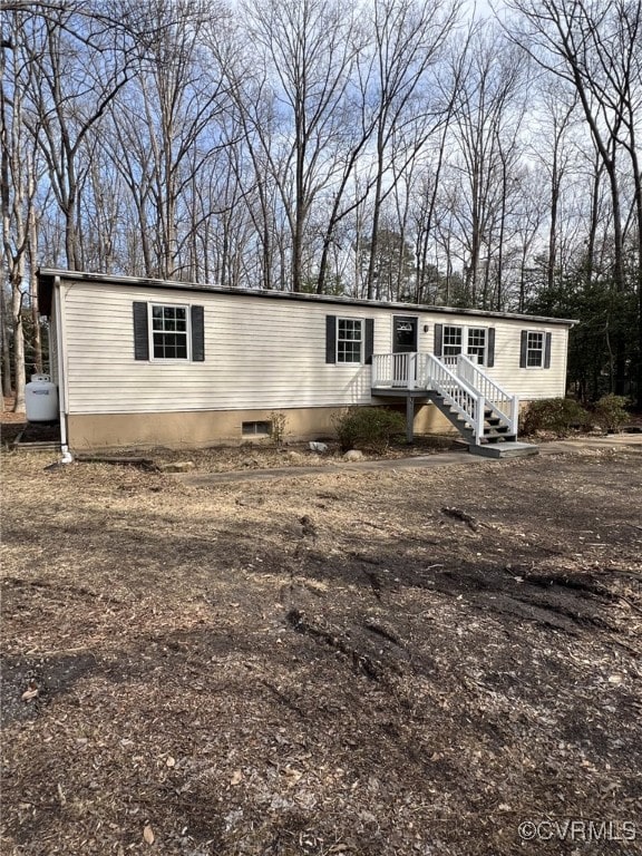 view of manufactured / mobile home