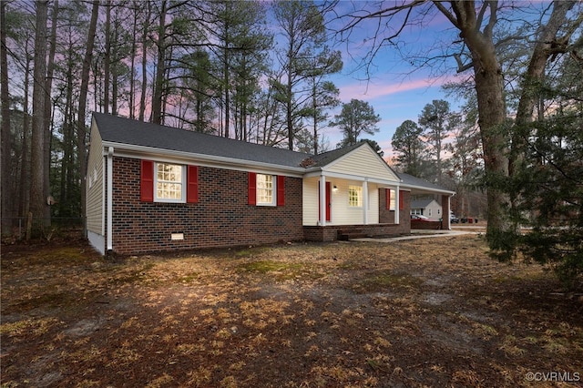 view of front of house