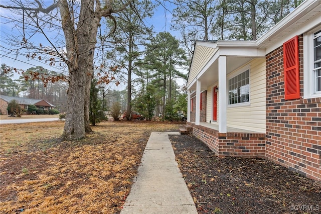 view of property exterior