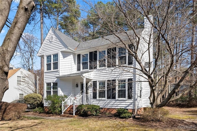 view of traditional-style house