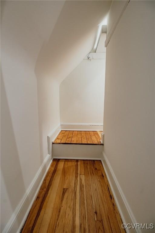 bonus room featuring hardwood / wood-style flooring