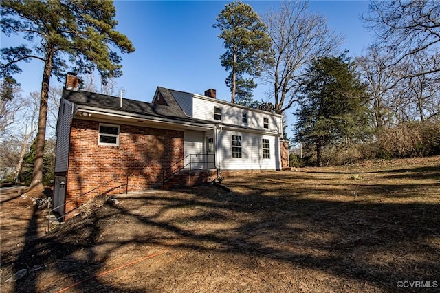 view of rear view of house