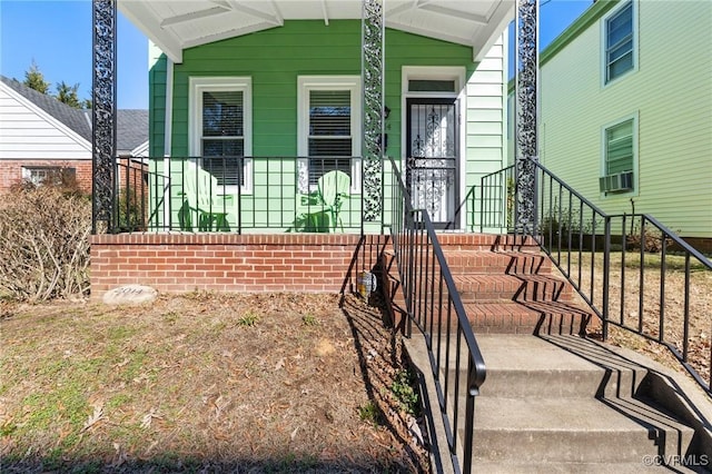 view of entrance to property