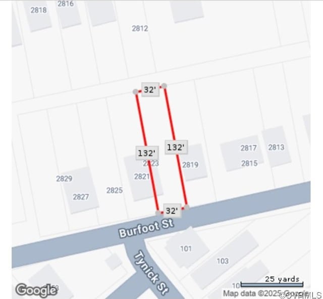 2821 Burfoot St, Richmond VA, 23224 land for sale