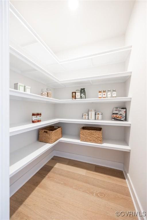 view of pantry