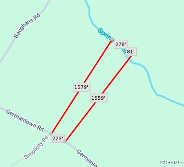 00 Germantown Rd, Keysville VA, 23947 land for sale