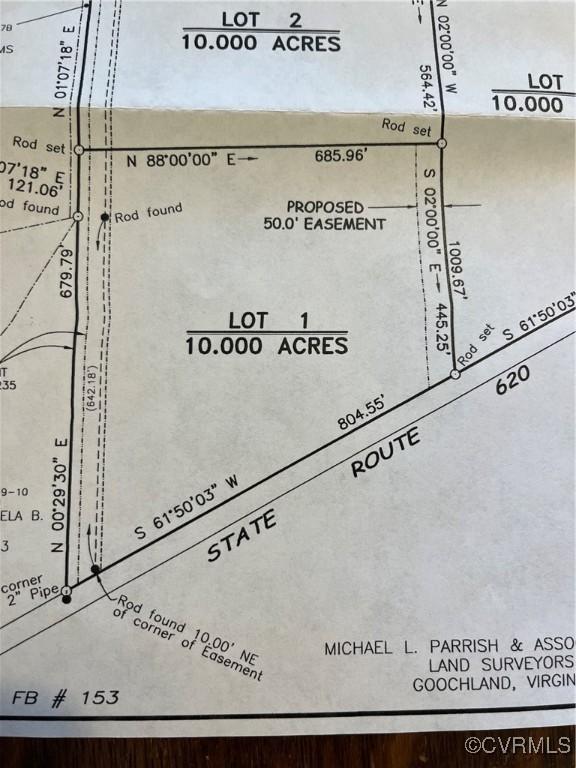 Listing photo 2 for 0000 Hanover Rd, Goochland VA 23146