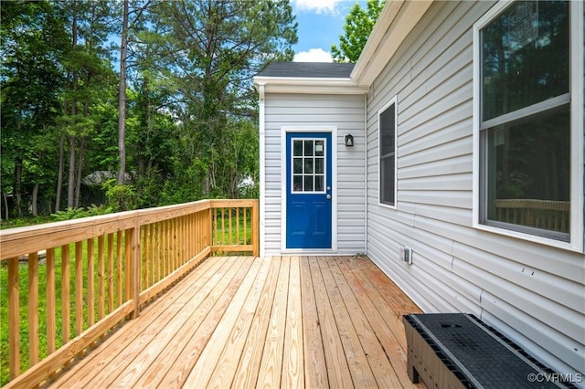 9214 River Rd, Chesterfield, VA 23803 - view of wooden deck