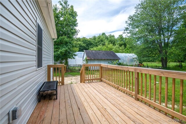 9214 River Rd, Chesterfield, VA 23803 - view of wooden terrace