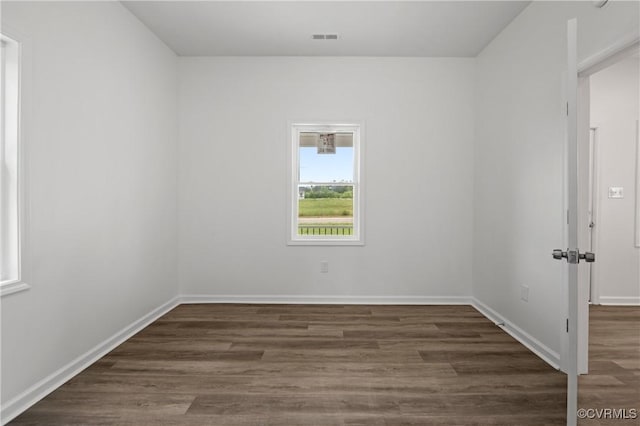 9214 River Rd, Chesterfield, VA 23803 - spare room with dark wood finished floors and baseboards