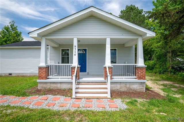 9214 River Rd, Chesterfield, VA 23803 - view of front of house featuring covered porch