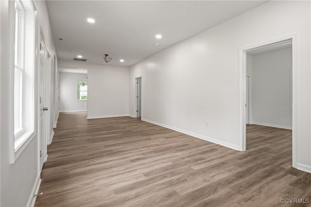 9214 River Rd, Chesterfield, VA 23803 - unfurnished room with recessed lighting and wood finished floors