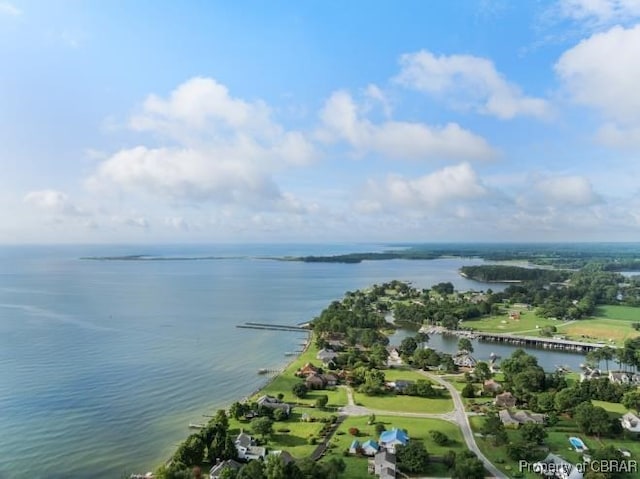 100 Bowsprit Ln, Wicomico Church, VA 22473 - drone / aerial view of a nearby body of water