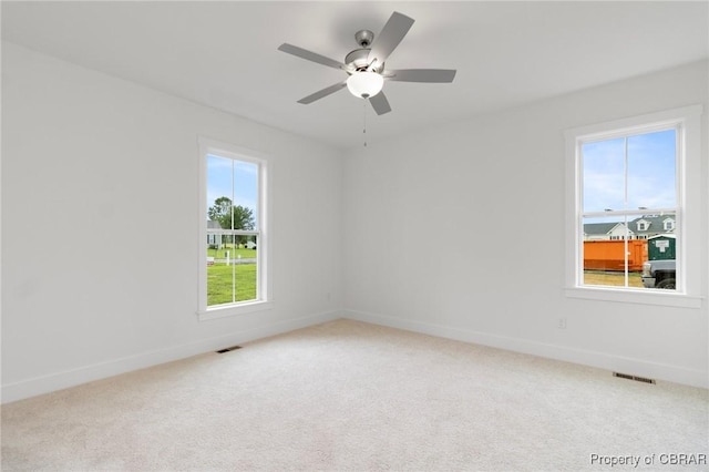 100 Bowsprit Ln, Wicomico Church, VA 22473 - unfurnished room featuring carpet and ceiling fan