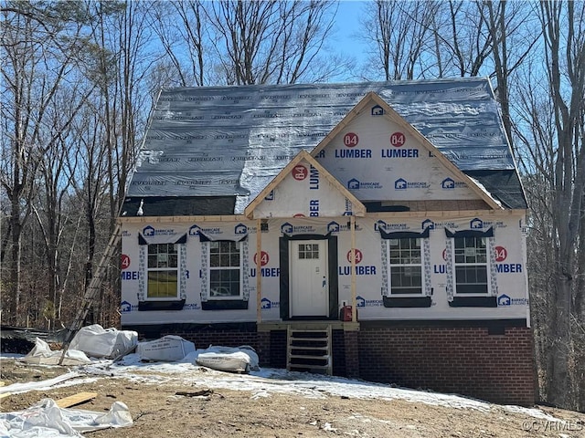 view of property under construction