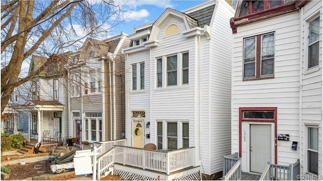 view of townhome / multi-family property