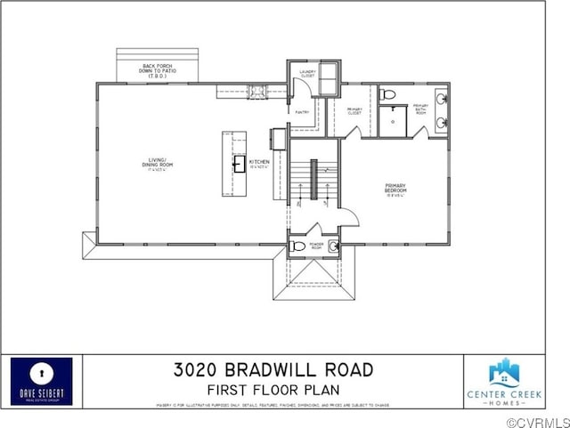 3020 Bradwill Rd, Richmond, VA 23225 - property floor plan