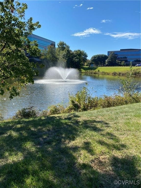 view of water feature