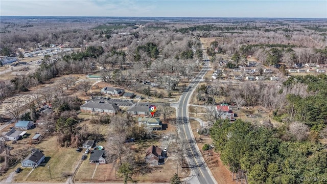 aerial view