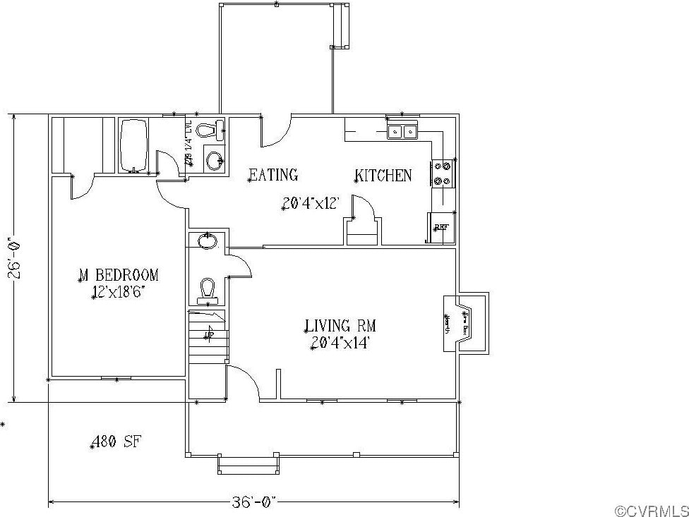 view of layout