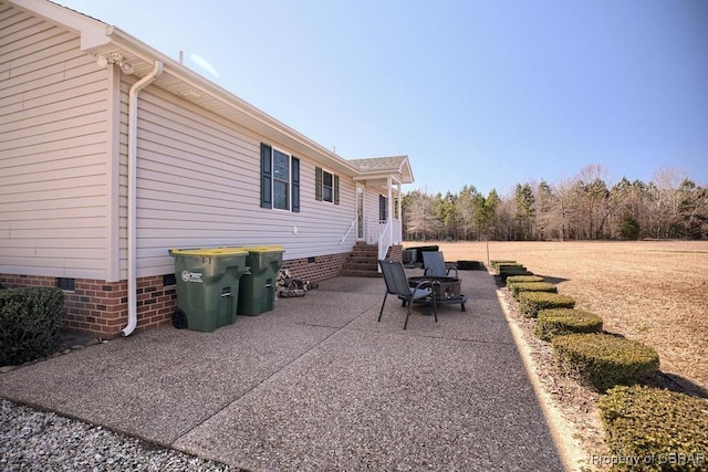 view of patio