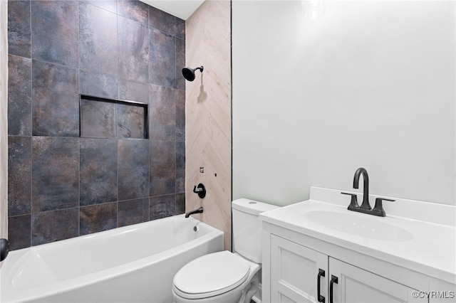 616 N 37th St, Richmond, VA 23223 - bathroom featuring bathing tub / shower combination and vanity