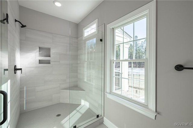 8383 Mount Eagle Rd, Hanover, VA 23005 - bathroom featuring a shower stall