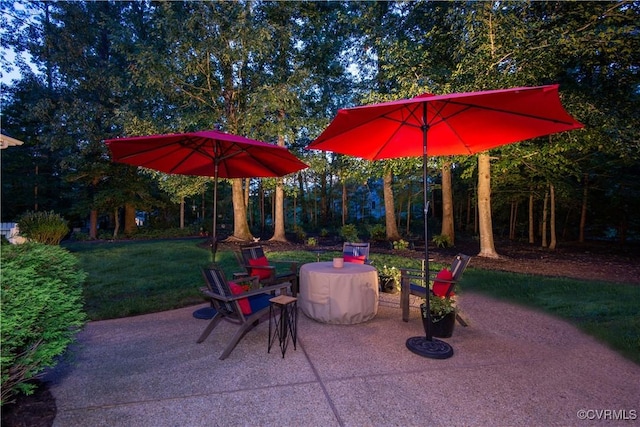 view of patio / terrace