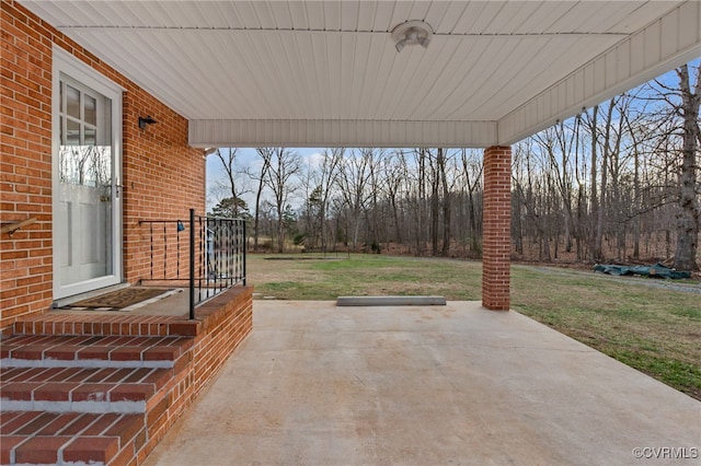 view of patio