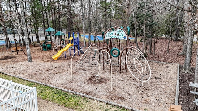 view of community playground