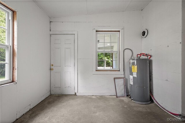 1909 Dinwiddie Ave, Hopewell, VA 23860 - utility room with electric water heater