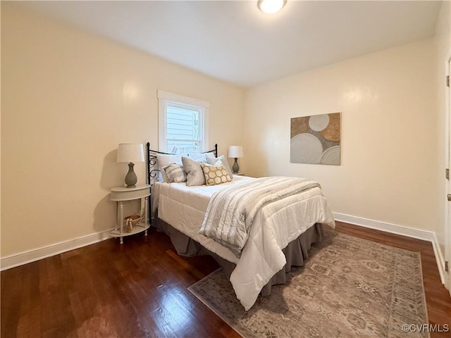 1934 Wood St, Richmond, VA 23223 - bedroom with baseboards and wood finished floors