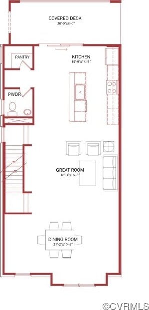 12149 Morning Walk, Henrico, VA 23233 - home floor plan