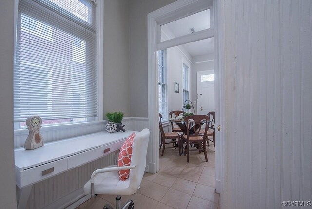 1005 W Franklin St Unit U2, Richmond, VA 23220 - office area with light tile patterned floors