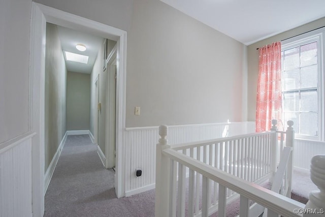 1005 W Franklin St Unit U2, Richmond, VA 23220 - hall featuring carpet flooring, an upstairs landing, and plenty of natural light