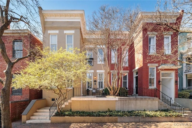 multi unit property with brick siding