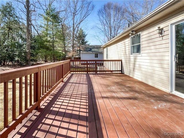 view of deck