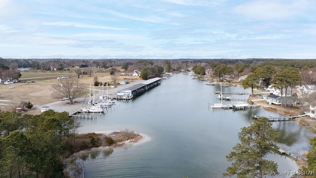 560 Skipjack Dr, Heathsville, VA 22473 - drone / aerial view of a large body of water