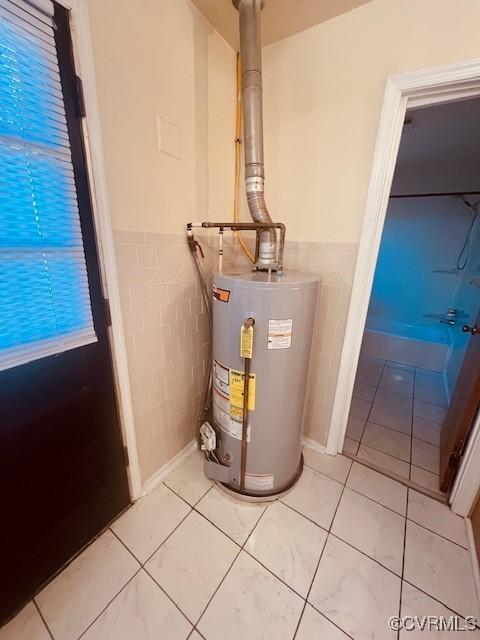 utilities with water heater