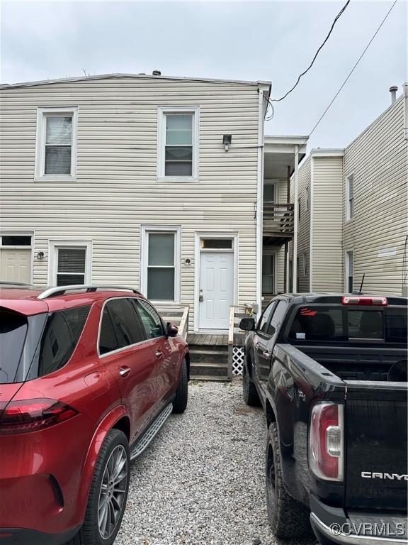 view of townhome / multi-family property