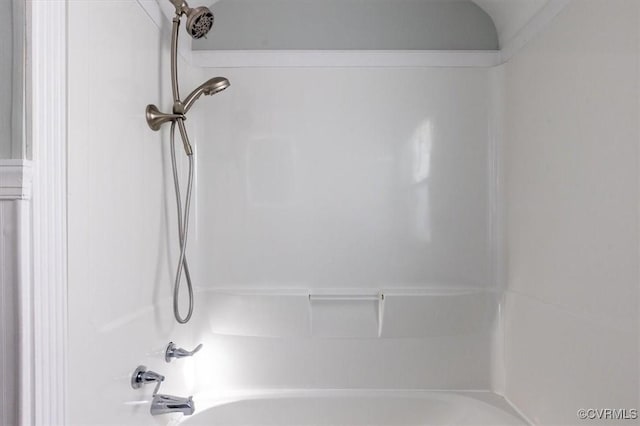 bathroom featuring tub / shower combination