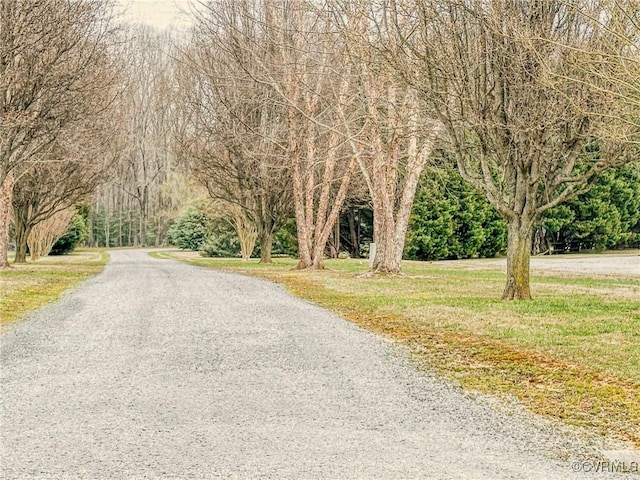 view of road