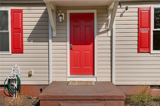 view of property entrance