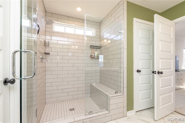 8160 Lyman Ct, Mechanicsville, VA 23116 - bathroom with a shower stall