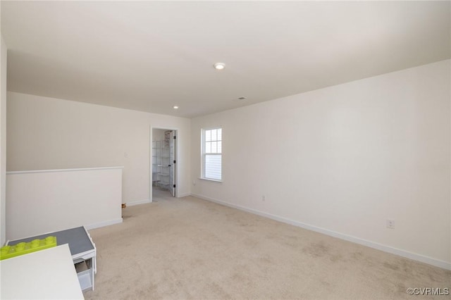 8160 Lyman Ct, Mechanicsville, VA 23116 - empty room with light carpet and recessed lighting