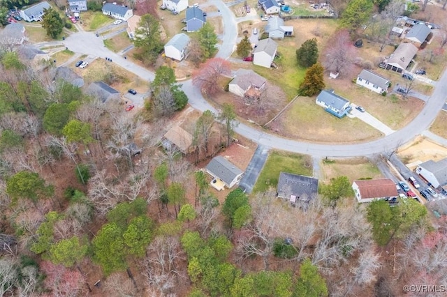 drone / aerial view featuring a residential view