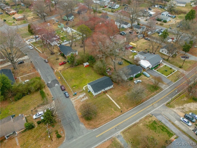 birds eye view of property featuring a residential view