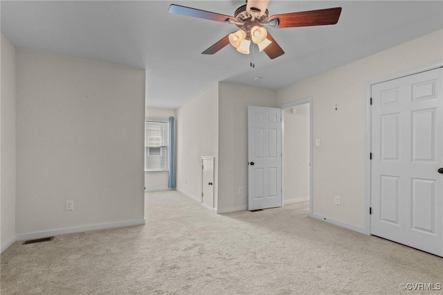 117 Giddy-Up Ln, Ashland, VA 23005 - unfurnished bedroom featuring carpet floors, baseboards, and a ceiling fan