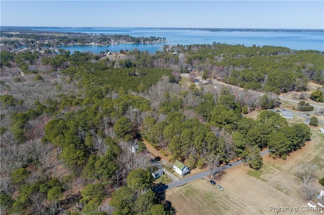 257 Horseshoe Bend Rd, Deltaville, VA 23043 - aerial view of property's location featuring a large body of water